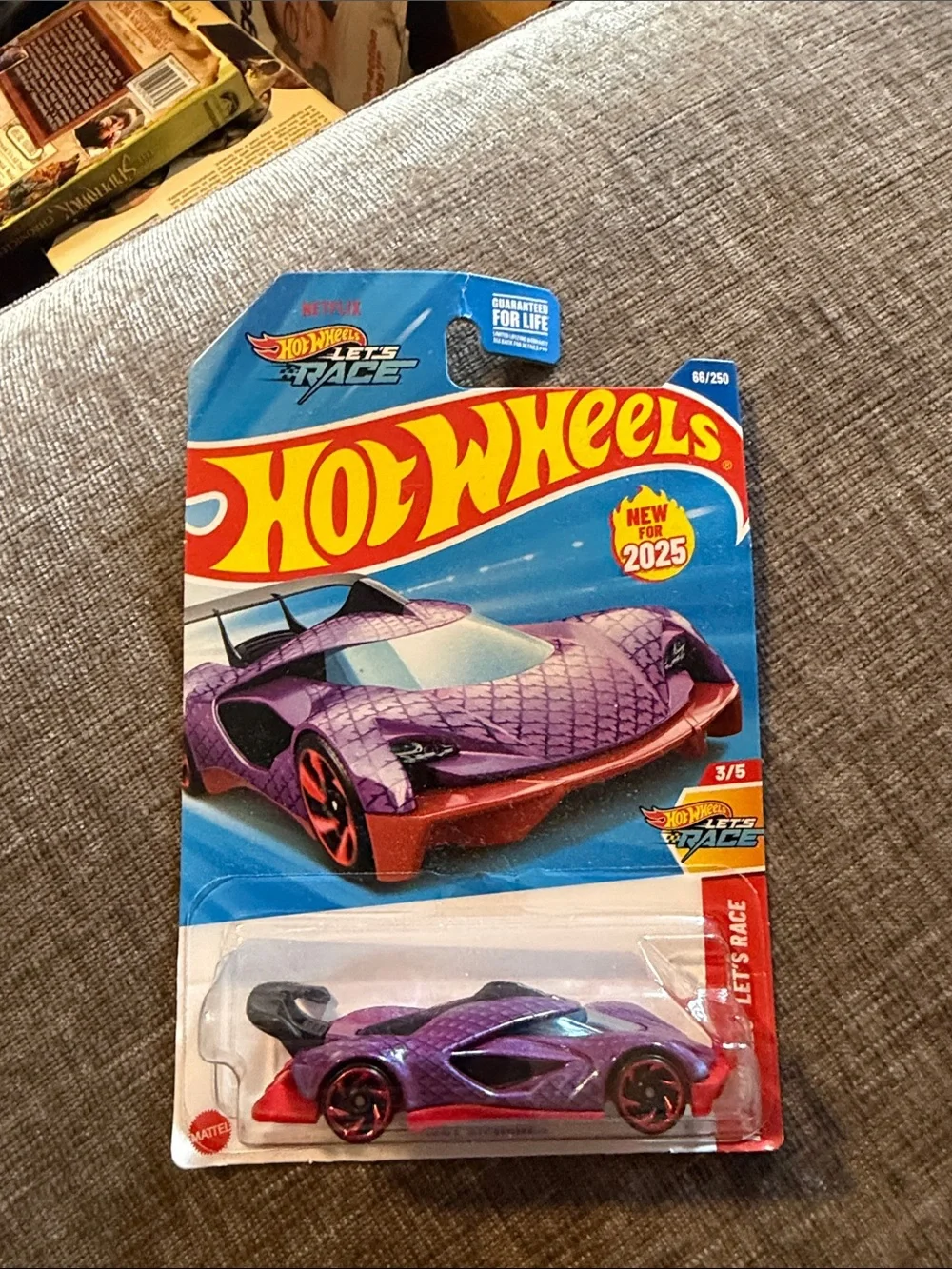Hot Wheels Street Shrieker Let’s Race 3/5 New for 2025‎ Purple Supercar New
